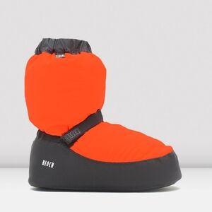 BLOCH Warm-Up Booties in Orange